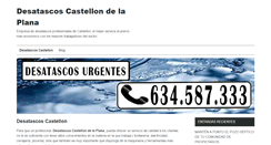 Desktop Screenshot of desatascoscastellon.com
